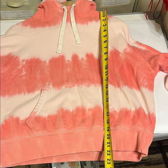 GAP Pink and White Tie-Dye Hoodie - Picture 8 of 8